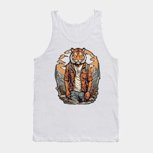 Tiger hiking Tank Top